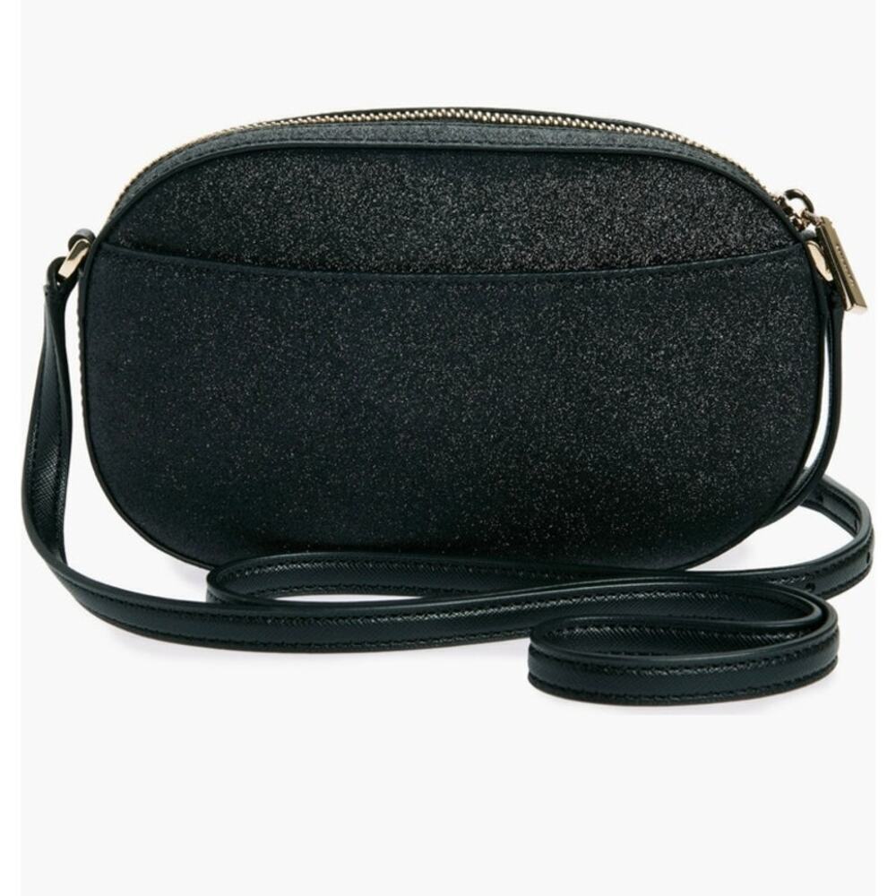 KATE SPADE New York Black Sparkle Crossbody Shoulder or Clutch Bag | NWT - Picture 2 of 8